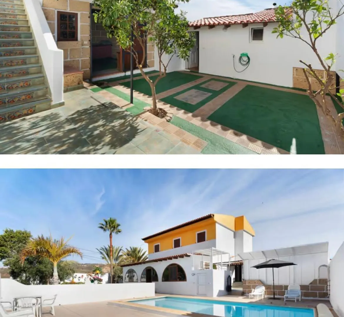 Villa Duke Con Piscina En Charco Del Pino Granadilla De Abona