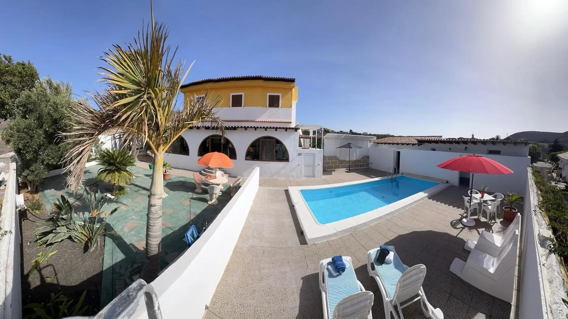 Villa Duke Con Piscina En Charco Del Pino Granadilla De Abona 0*,