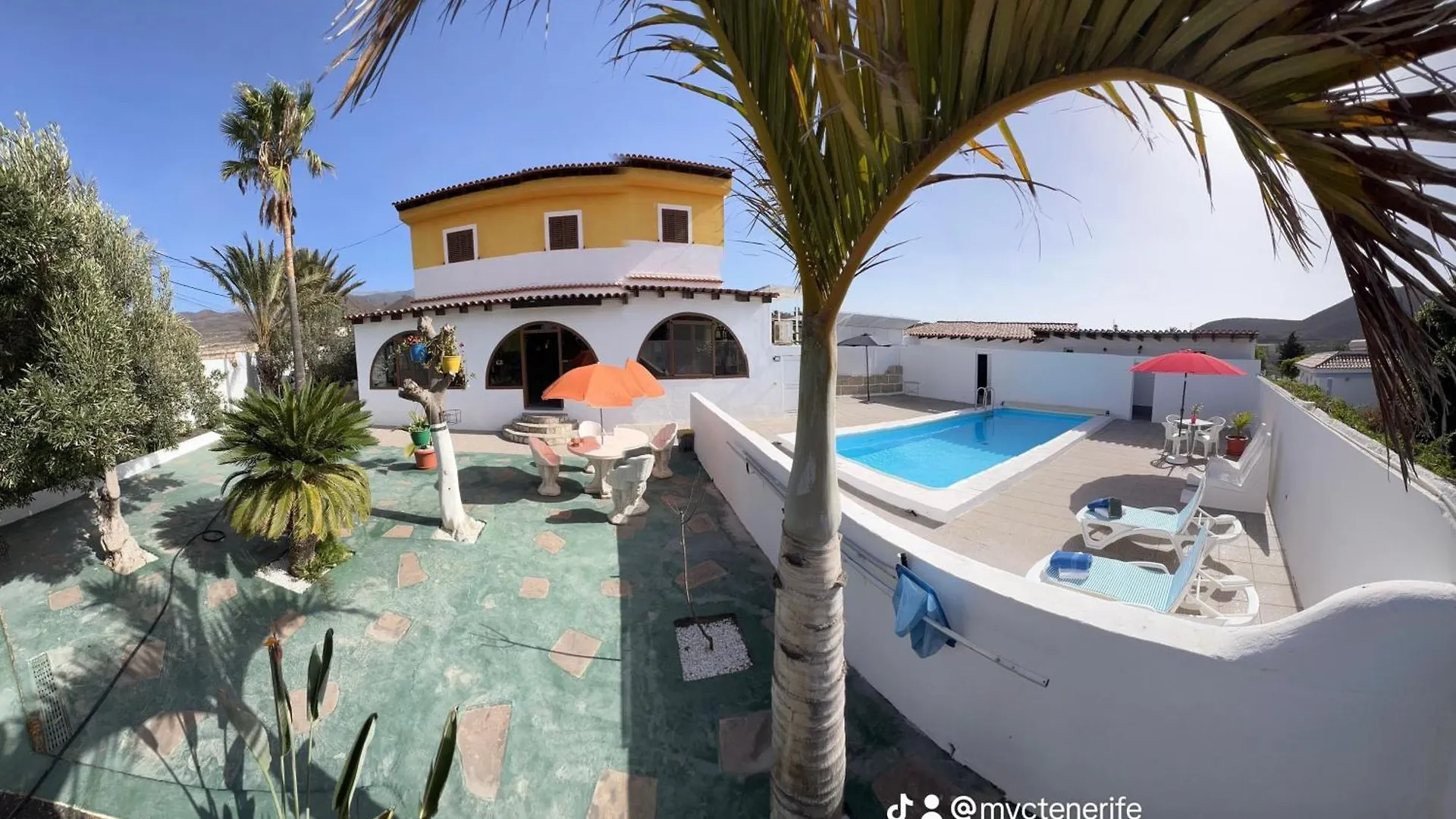 Villa Duke Con Piscina En Charco Del Pino Granadilla De Abona