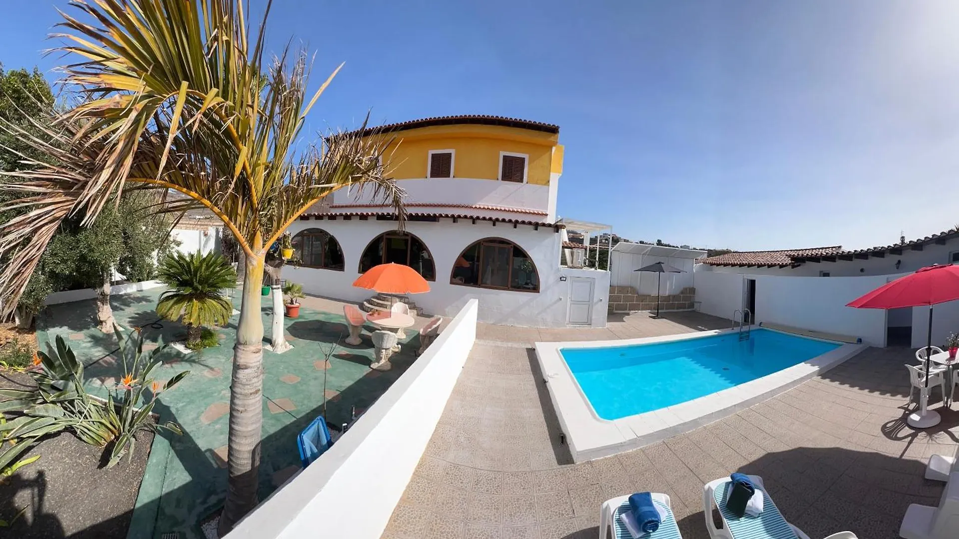 Villa Duke Con Piscina En Charco Del Pino Granadilla De Abona Spain