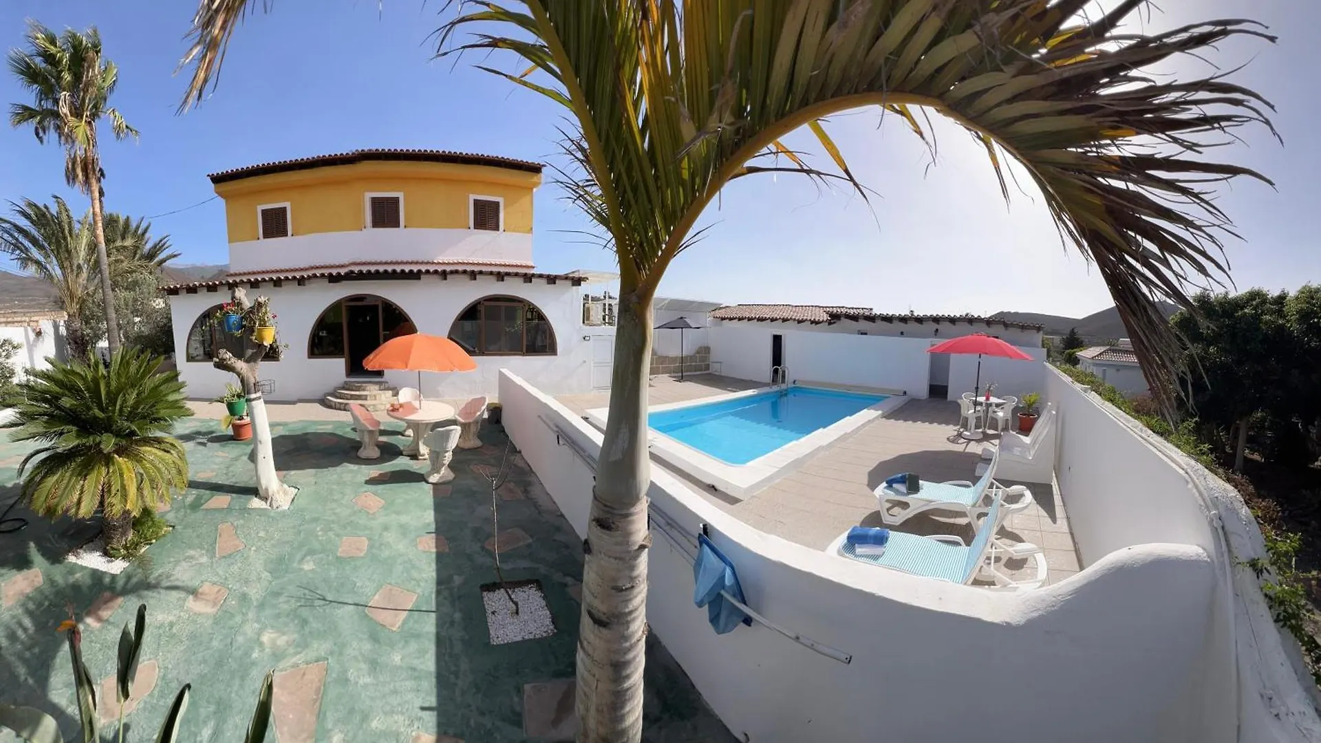 Villa Duke Con Piscina En Charco Del Pino Granadilla De Abona Spain
